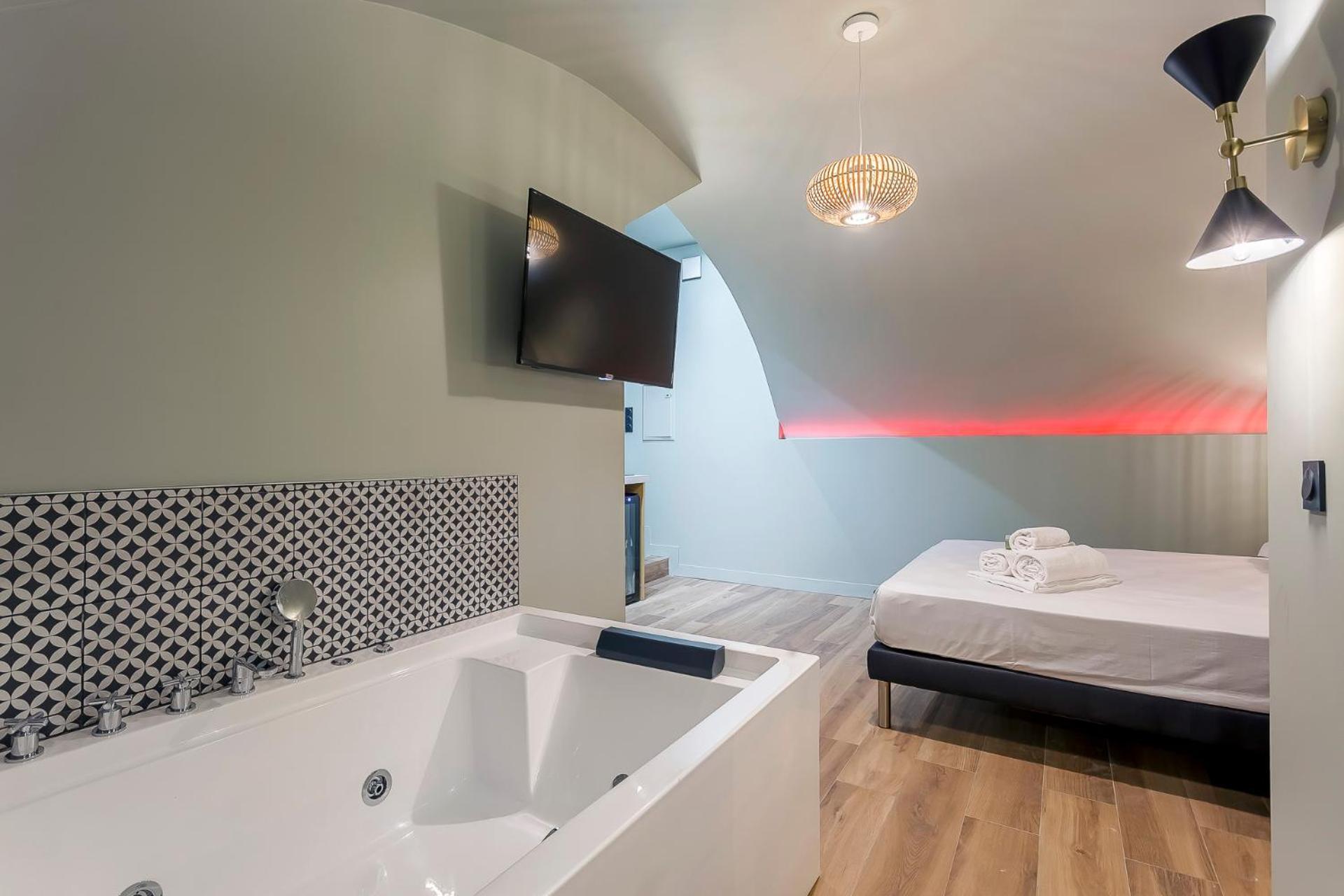 Suite Romantique Balneo Centre Lyon Buitenkant foto